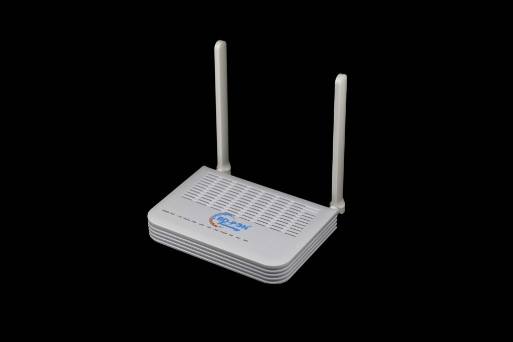 BD-PON ONU Router XPON BD-6145 with USB Port 1 Year Warranty 2x5dBi Antenna Wireless Speed: 300Mbps LAN 1GE+3FE