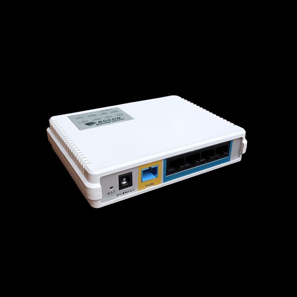 BDCOM GP1702-4G 4 port gigabit ONU lowest price in BD. 4GE full Gigabit xpon onu